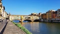 Ponte Vecchio bridge in Florence, Italy Royalty Free Stock Photo