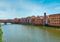 Ponte Vecchio bridge, Florence, Tuscany, Italy Royalty Free Stock Photo