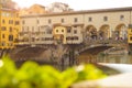 Ponte Vecchio bridge, Florence, Tuscany, Italy Royalty Free Stock Photo