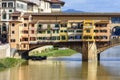 Ponte Vecchio bridge over Arno river in Florence, Italy Royalty Free Stock Photo