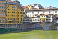 Ponte Vecchio Bridge over River Arno, Florence or Firenze, Tuscany, Italy Royalty Free Stock Photo