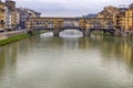 View of Ponte Vecchio, Florence, Italy Royalty Free Stock Photo