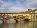 View of Ponte Vecchio, Florence, Italy Royalty Free Stock Photo