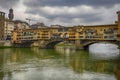 View of Ponte Vecchio, Florence, Italy Royalty Free Stock Photo
