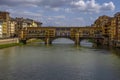 View of Ponte Vecchio, Florence, Italy Royalty Free Stock Photo