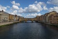 Ponte vecchio florenz, italy sunny sommer day