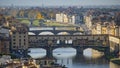 Ponte Vecchio, Old Bridge, Florence, Italy. Royalty Free Stock Photo