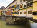 Ponte Vecchio old Bridge in Florence, Tuscany. Royalty Free Stock Photo