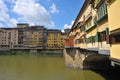 Ponte Vecchio over Arno River, Florence, Italy, Europe. Royalty Free Stock Photo