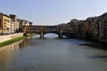 Ponte vechio bridge in florence Royalty Free Stock Photo