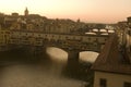 Ponte vechio bridge in florence Royalty Free Stock Photo