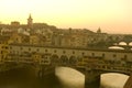 Ponte vechio bridge in florence Royalty Free Stock Photo