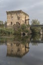 Ponte Visconteo in Valeggio sul Mincio, Royalty Free Stock Photo