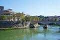 Ponte Vittorio Emanuele II, a bridge in central Rome, Italy