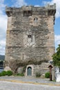Pontedeume Tower of Andrade, Galicia Royalty Free Stock Photo
