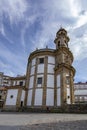 Church of the Peregrina in Pontevedra, Galicia