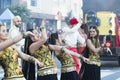 People dressed during Winter Carnival