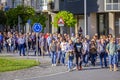 Demonstration against the permanence of a paper pulp industry