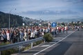 Demonstration against the permanence of a paper pulp industry