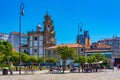 Pontevedra, Spain, June 10, 2022: Iglesia de la Virgen Peregrina Royalty Free Stock Photo