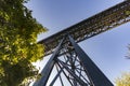 The Pontevedra Viaduct of Redondela, Galicia, Spain Royalty Free Stock Photo