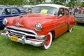 Pontiac Chieftain is an automobile which was produced by Pontiac  1954 Royalty Free Stock Photo