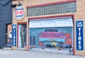 Route 66 mural in Pontiac, Illinois.