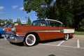 1958 Pontiac Star Chief at car show Royalty Free Stock Photo