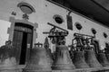 Agnone, Molise. Pontifical Marinelli bell foundry Royalty Free Stock Photo