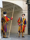 Pontifical Swiss Guards in Vatican City, Rome, Italy