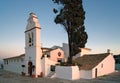 Pontikonisi area at Corfu island, Greece Royalty Free Stock Photo