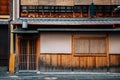 Pontocho, Japanese Old Restaurant And Pub Alley In Kyoto, Japan