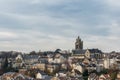 Pontoise, view on the upper town Royalty Free Stock Photo
