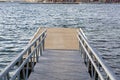 Pontoon Access Bridge Royalty Free Stock Photo