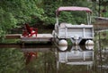 Pontoon Boat Royalty Free Stock Photo