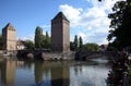 Ponts Couverts in Strasbourg, France Royalty Free Stock Photo