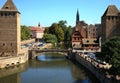 Ponts Couverts in Strasbourg, France Royalty Free Stock Photo