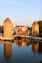 Ponts Couverts, Strasbourg, France Royalty Free Stock Photo