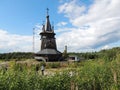 Ponvenets. Church of St. Nicholas. Republic of Karelia