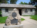 Pony Express Plaque and Station Royalty Free Stock Photo