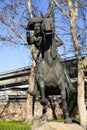 Pony Express Rider Statue Old Town Sacramento