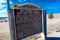 Pony Express Sign, Hollenberg Ranch, Off Route 36, Nebraska marks the spot in 1860/61 that Pony Express functioned