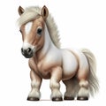 Pony Portrait: Majestic Equine Beauty.