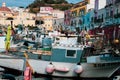 Ponza Island, the largest island of the Italian Pontine Islands archipelago