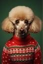 Poodle Christmas Sweater