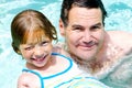 In the Pool! Royalty Free Stock Photo