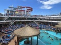 Pool aboard the Carnival Panorama cruise ship