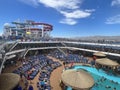 Pool aboard the Carnival Panorama cruise ship