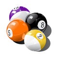 Pool balls