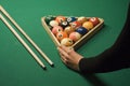 Pool (billiard) game